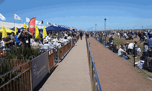 Perfect weather pushed weekend attendance at Avalon 2011 up by 30 per cent compared to Avalon 2009.